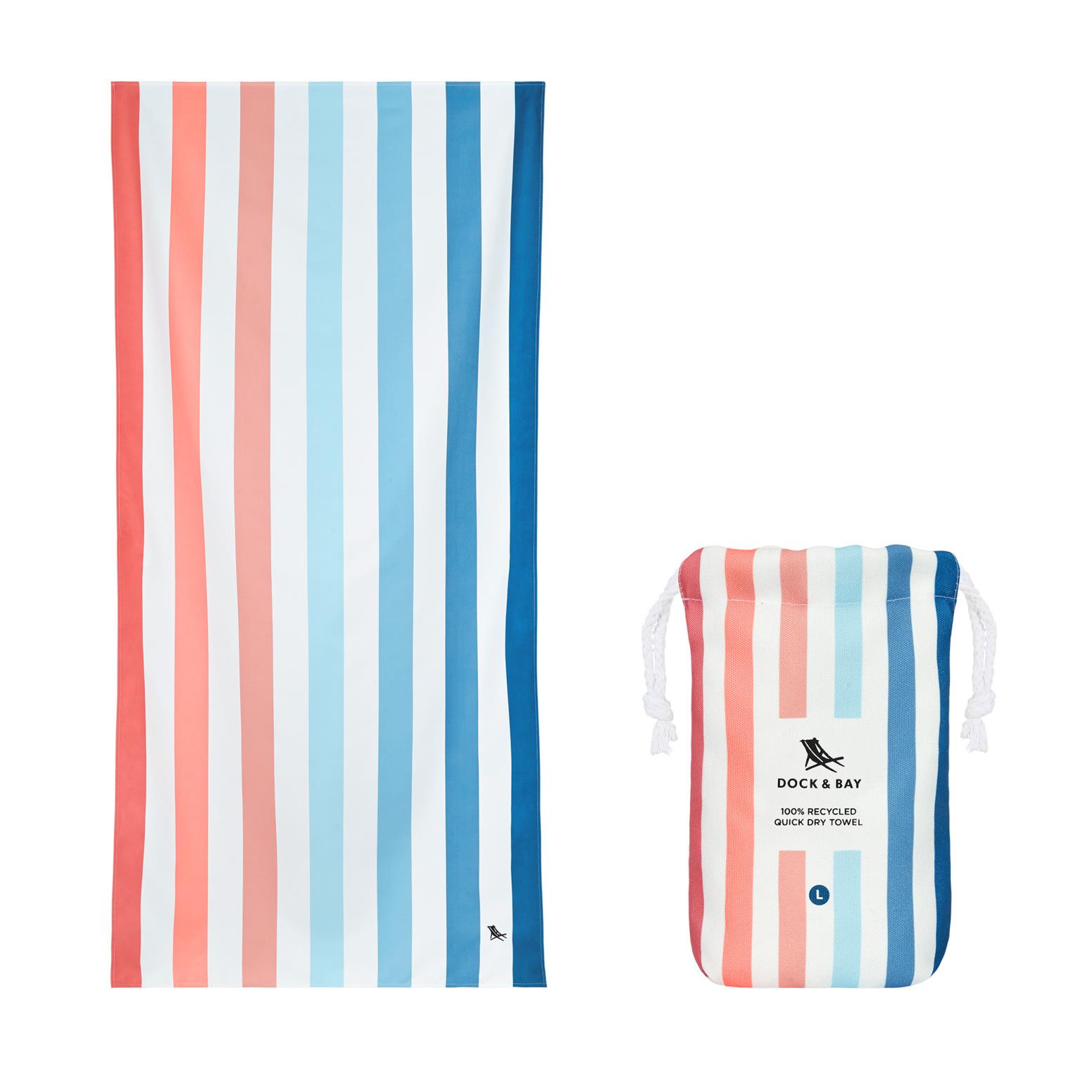 Dock & Bay: Beach Towel Summer Collection L